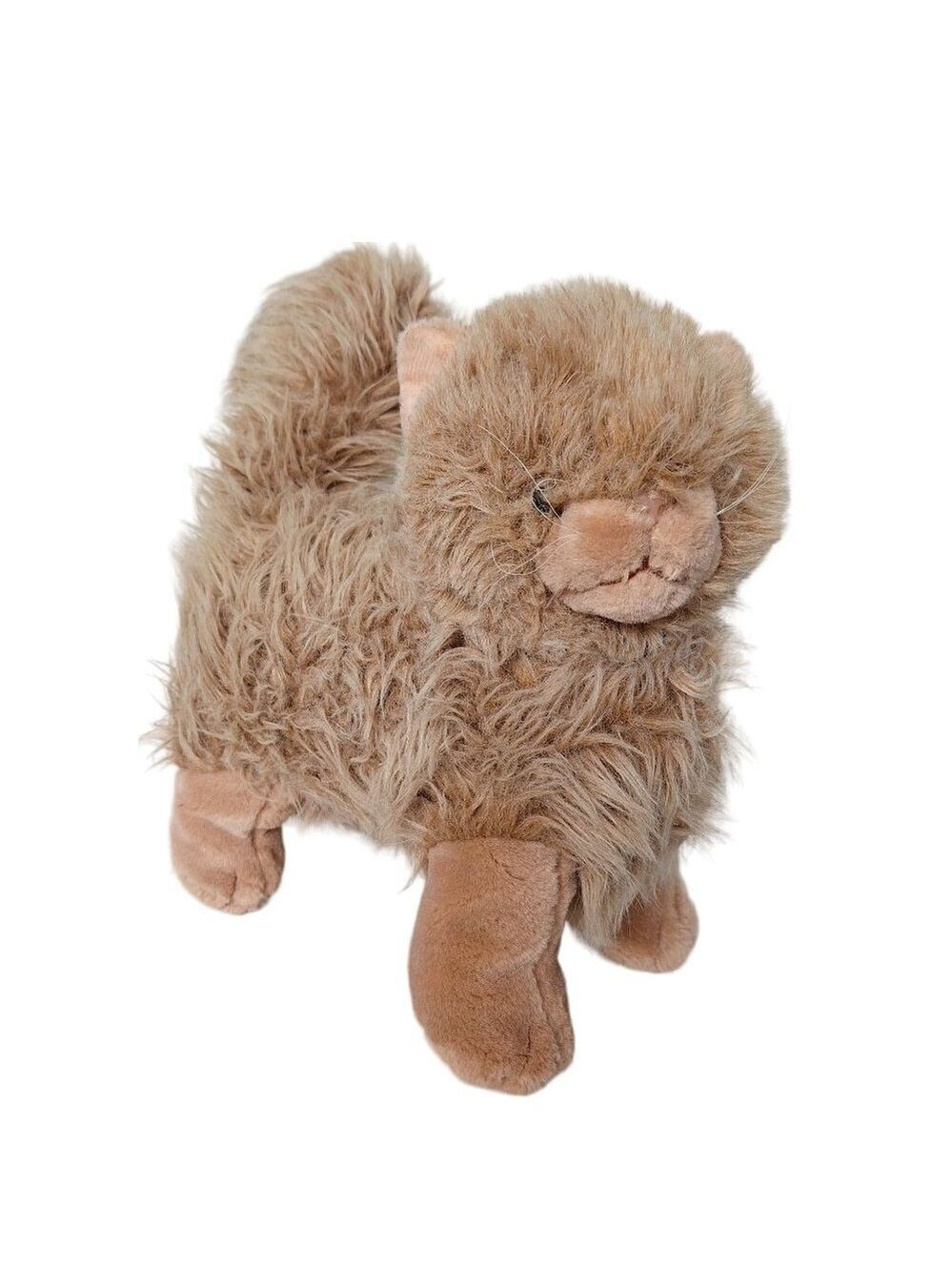 Walmart Brown Persian Cat Stuffed Animal 13.5 Inch